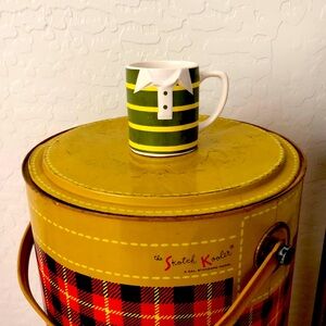 Vintage Made in Japan Ceramic Coffee Mug Men’s Shirt